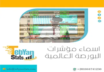 اسماء مؤشرات البورصة العالمية | أهم المؤشرات وأشهرها